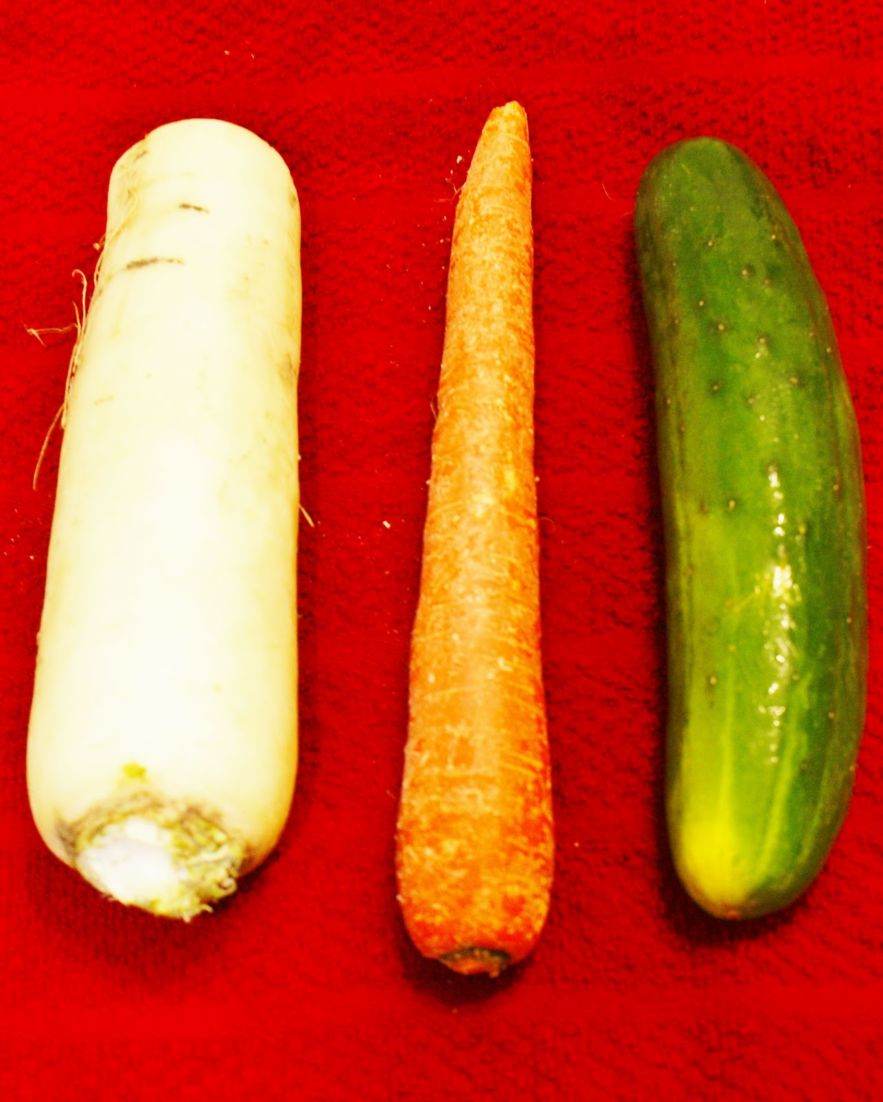 vietnamese pickled cucumber carrots